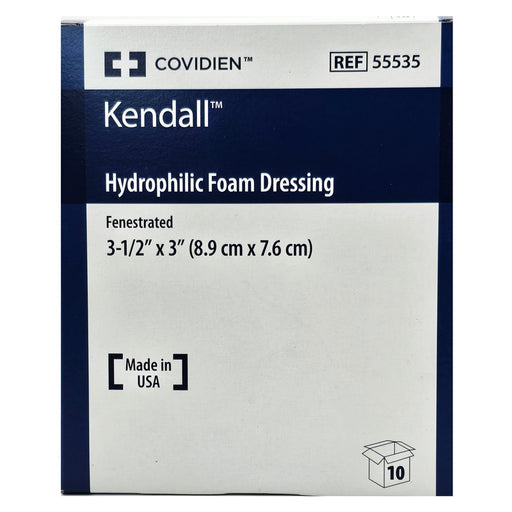 Hydrophilic Foam Wound Care Dressing 3_5 x 3 inch Sterile