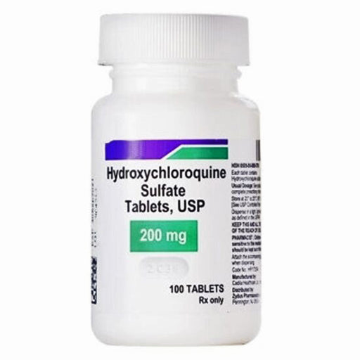 Hydroxychloroquine Tablets 200 mg by Dr. Reddy 100 Count (Rx)