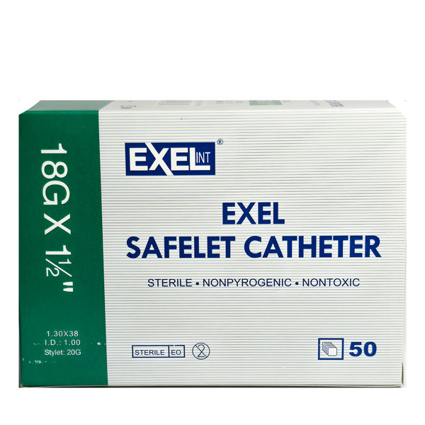 IV Catheter Needles by Exel 18 gauge x 1 1/2"