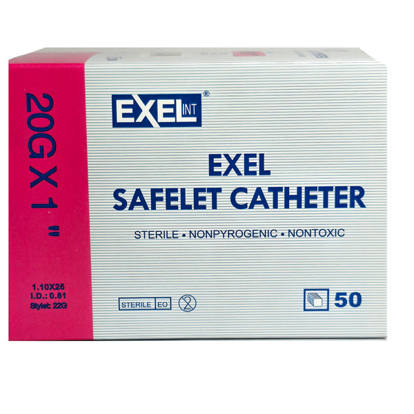 IV Catheter Needles by Exel 20 gauge x 1"