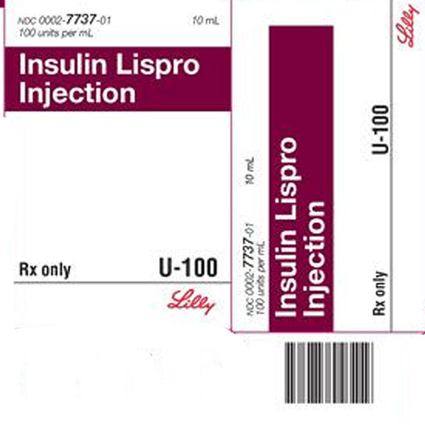 Insulin Lispro Injection U-100 Multiple Dose Vial 10 mL **Requires Ref