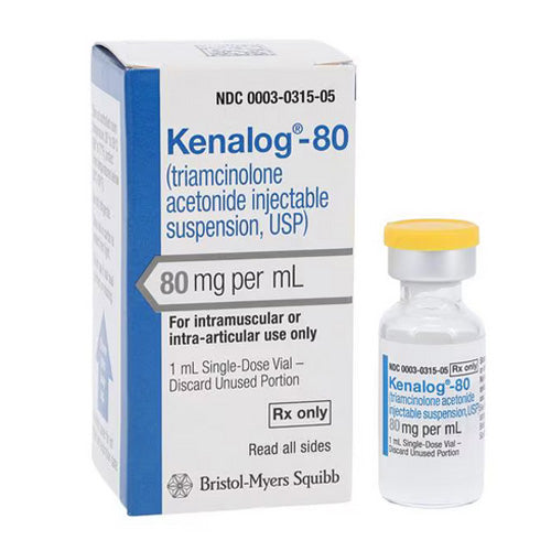 Kenalog 80 mg Injectionby Bristol Myers Squibb NDC 00003-0315-05