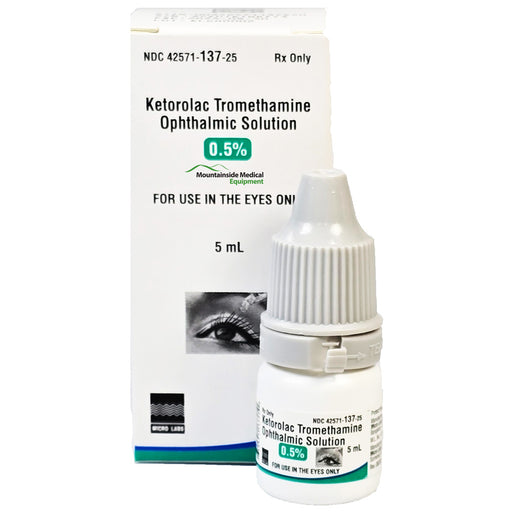 Ketorolac Ophthalmic Eye Drops 0.5% by Micro Labs USA NDC 42571-0137-25