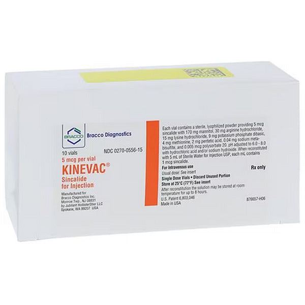 Kinevac Sincalide For Injection 5 Mcg Per Vial By Bracco (RX ...