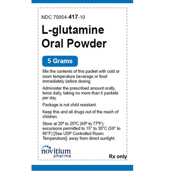 L-Glutamine Oral Powder 5 Gram Packets 60/Box (RX)