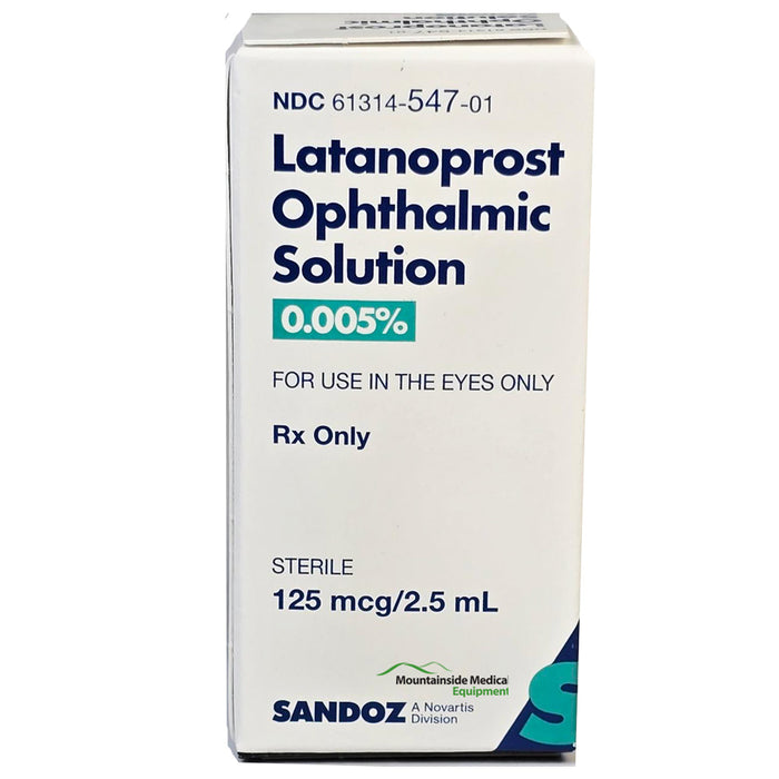 Latanoprost Eye Drops 0.005% Ophthalmic Solution by Sandoz | Mountainside-Medical.com