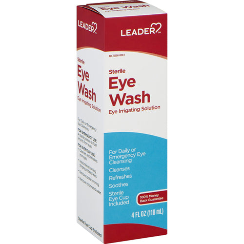 Eye Wash Solution bottle for emergency use, ensuring eye safety and hygiene, while aiding in quick irritation relief and cleansing.