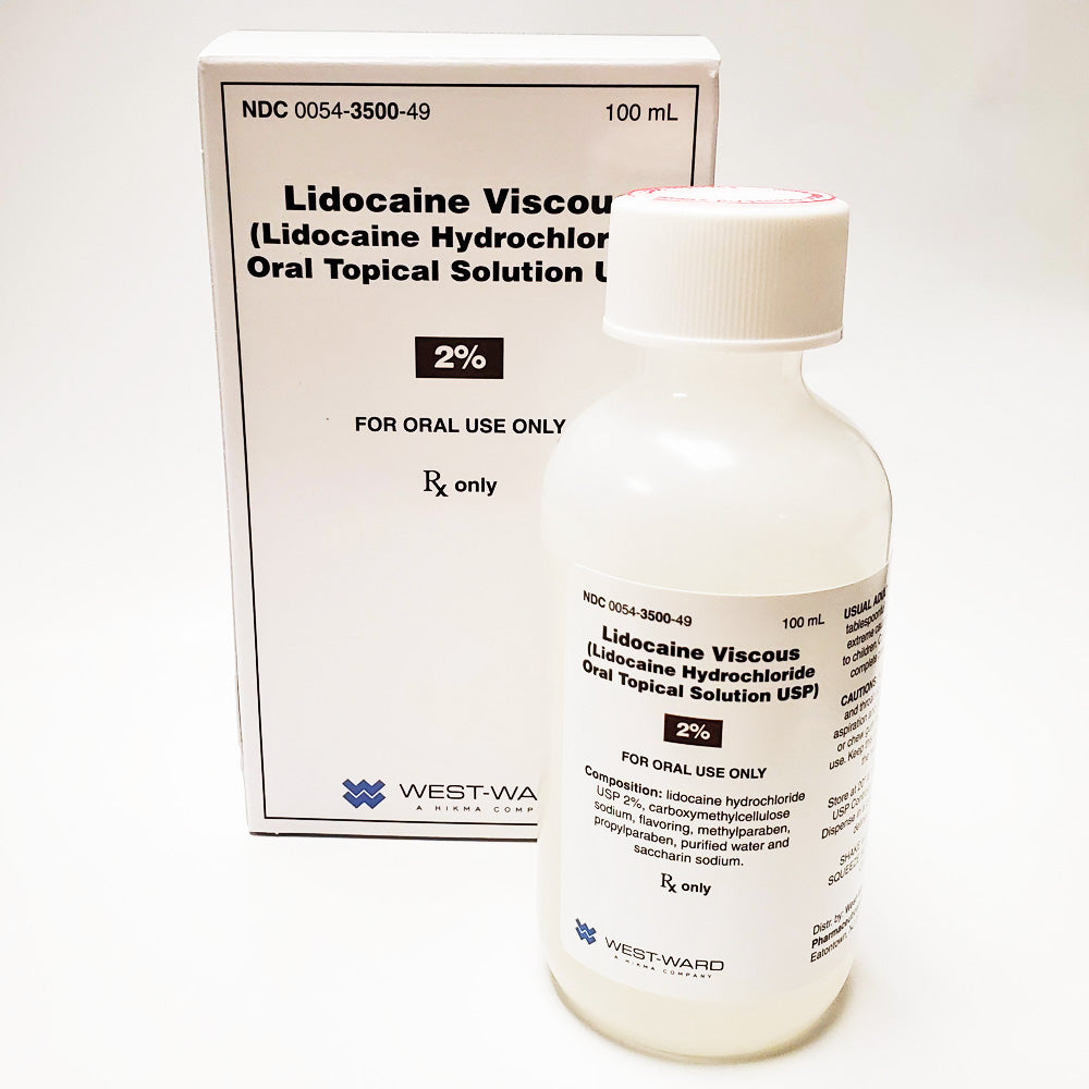 Lidocaine Viscous 2% Oral Solution (Rx) - Hikma