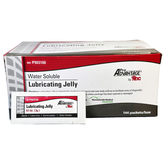 Lubricating Jelly Packets 3 gram Sterile Pro Advantage P90310