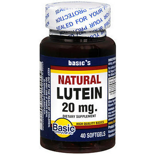  Lutein 20 mg Softgels by Basic Drugs