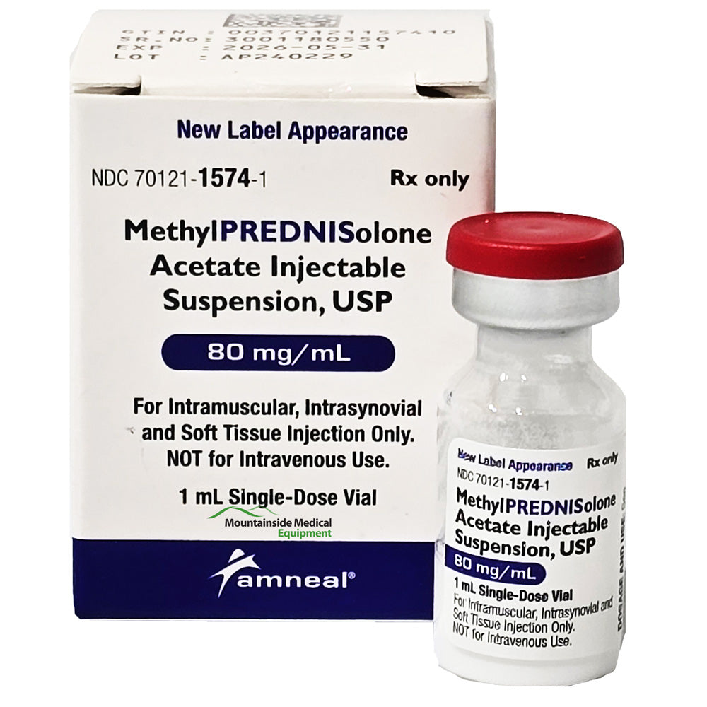 Methylprednisolone Acetate for Injection 80 mg Anneal Pharmaceuticals 70121-1574-01 