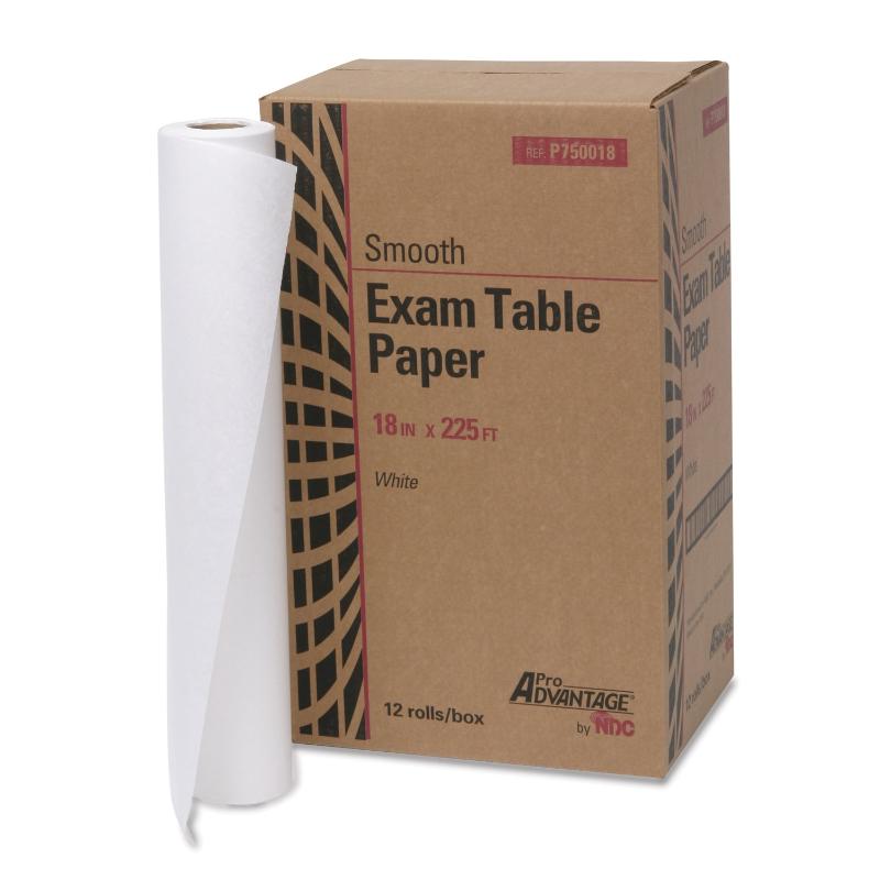 Table Paper, Smooth White offers superior hygiene and patient comfort, ideal for clinics and wellness centers.