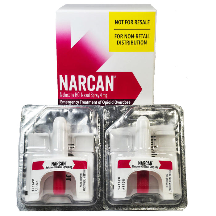 Narcan Nasal Spray 4 mg - Opioid Overdose Reversal, Emergency Response, Lifesaving Treatment, Fast-Acting, Easy Administration, Safety Kit Essential