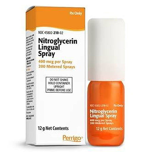 perrigo nitroglycerin lingual spray
