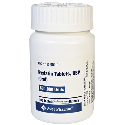 Nystatin Tablets 500000 Units by Avet Pharma