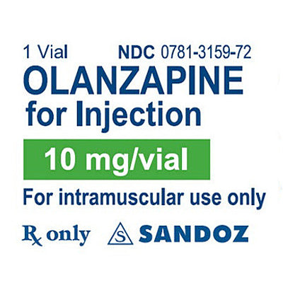 Olanzapine for Injection 10 mg Vial by Sandoz