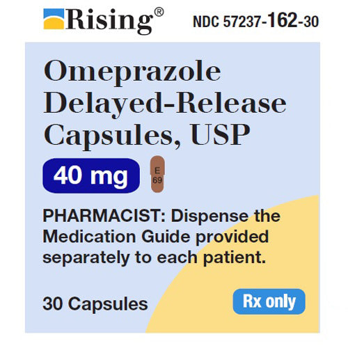 Omeprazole 40 mg Delayed-Release Capsules by Rising Pharma