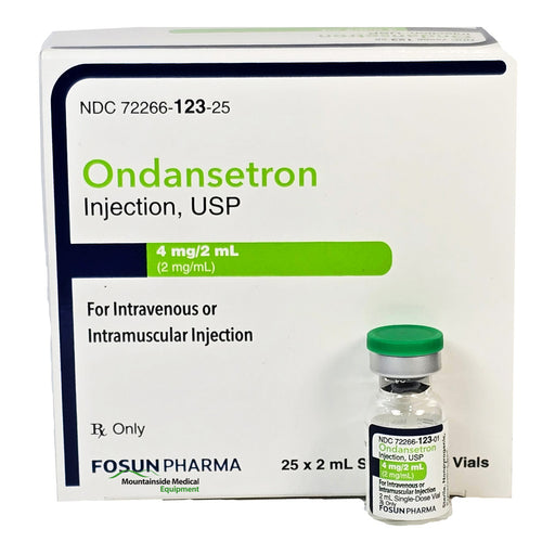 Ondansetron Injection 4 mg_2 mL Single-Dose Vials Preservative Free by Fosun NDC 72266-0123-2