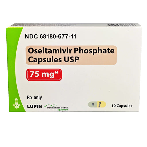 Oseltamivir Phosphate Capsules 75 mg by Lupin NDC 68180-0677-11