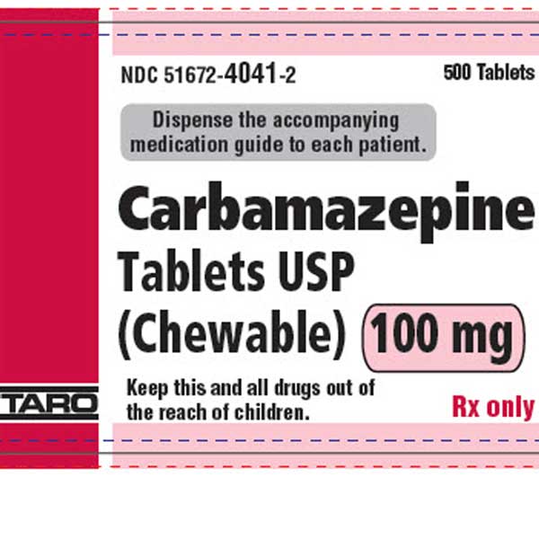 Carbamazepine 200mg Tablets 100 Count Mountainside Medical Equipment