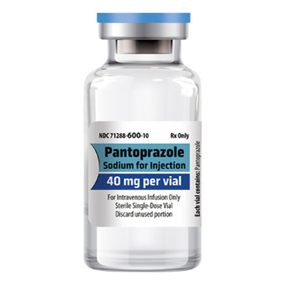 Pantoprazole Sodium for Injection 40 mg Per Vial 10 mL (RX)