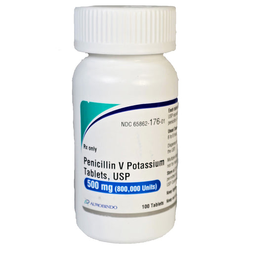 Penicillin V Potassium Antibiotic Tablets 500 mg