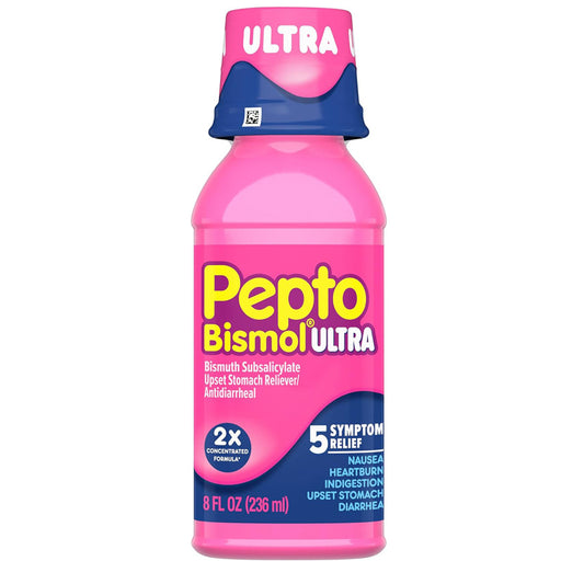 Pepto Bismol Maximum Strength Liquid Original 8 oz