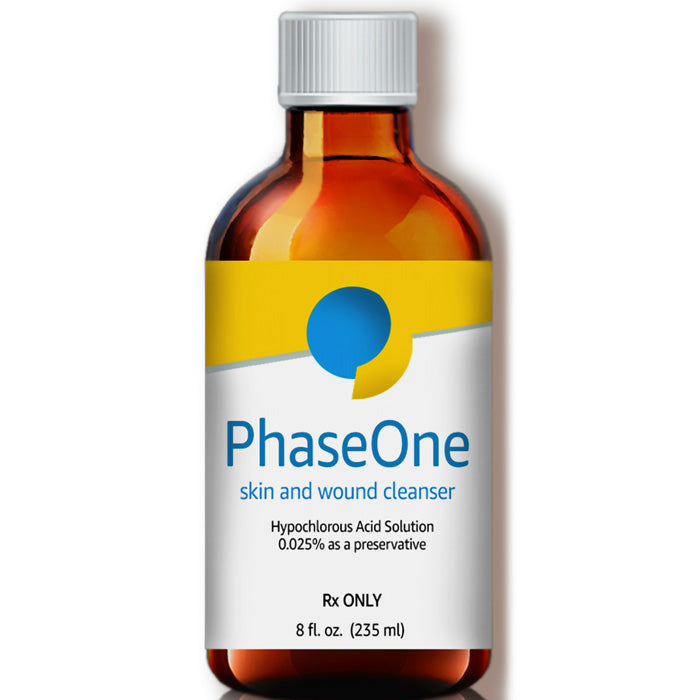PhaseOne Antimicrobial Skin and Wound Cleanser with Hypochlorous Acid