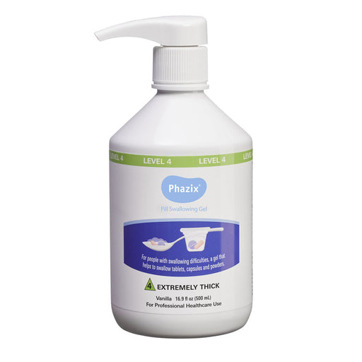 Phazix Pill Swallowing Gel eases medication intake, perfect for pediatric, geriatric, and dysphagia care, enhancing comfort and safety.