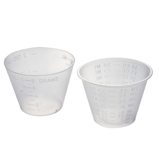 Plastic Medicine Cups 1 oz