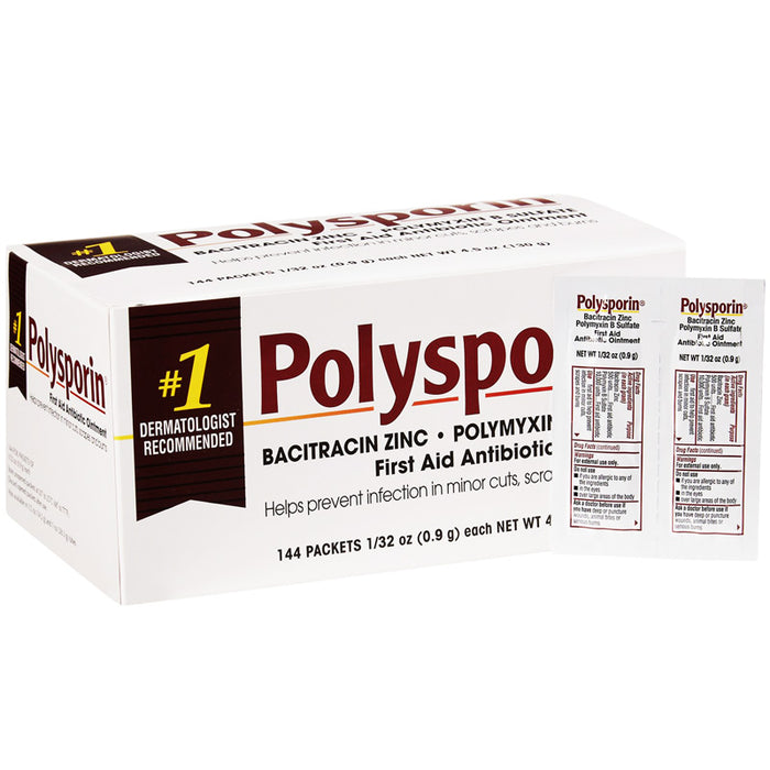 Polysporin First Aid Antibiotic Ointment Packets by Johnson & Johnson