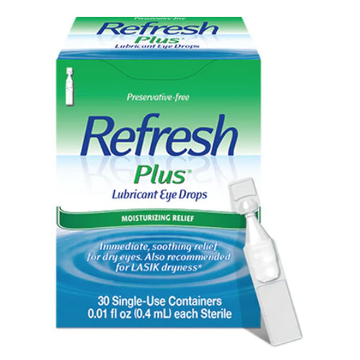 Refresh Plus Eye Lubricant Eye Drops Abbvie 00023-0403-30