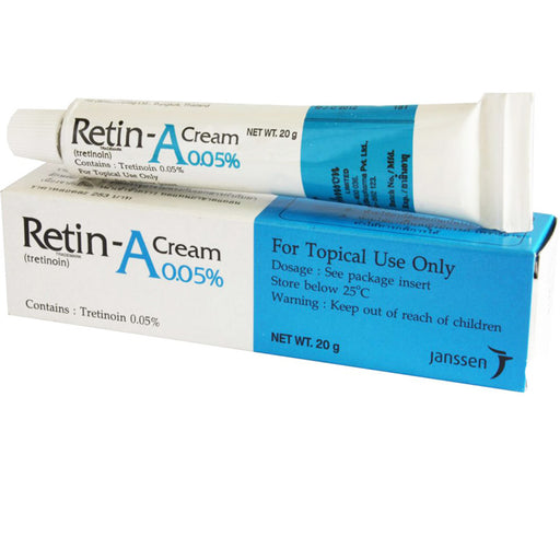 Retin-A (Tretinoin) Cream 0.05% 20 gram Acne Medication 