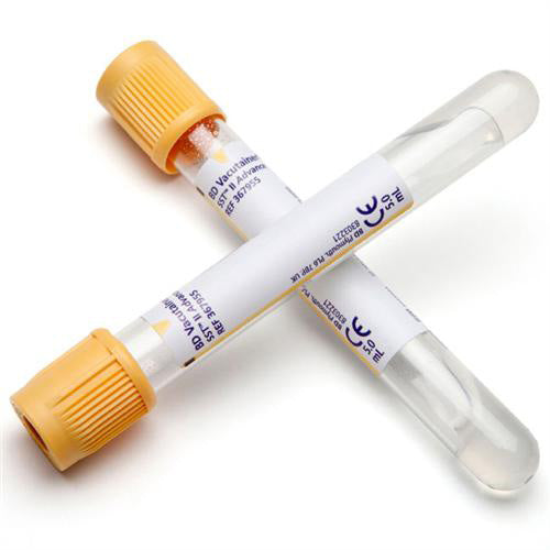 SST Blood Collection Tubes, BD Vacutainer Plus Clot Activator / Separator Gel Additive