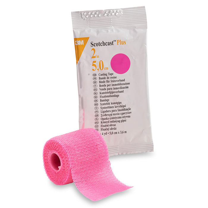 Scotchcast Plus Casting Tape Bright Pink (Neon)