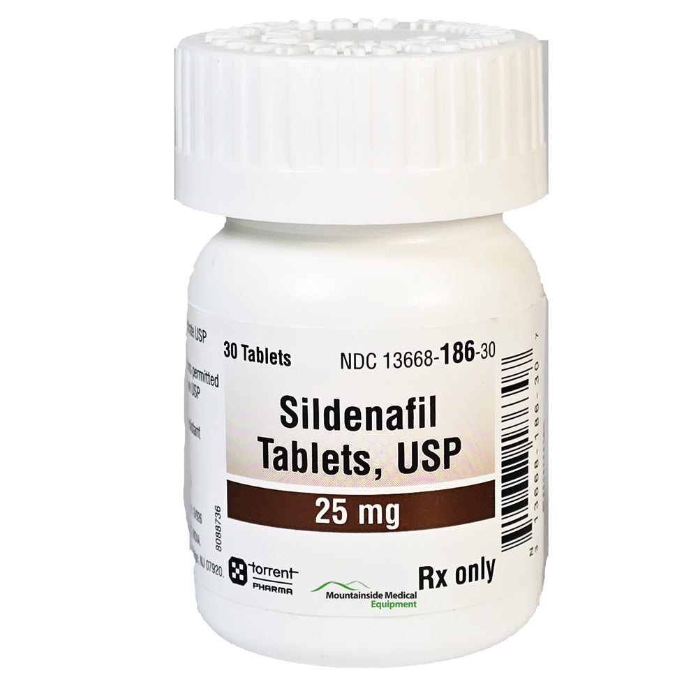 Sildenafil Tablets 25 mg by Torrent 30 Count Generic Viagra