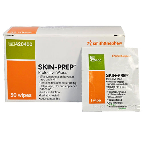 Skin Prep Pads Protective Wipes 50/Box for optimal skin protection and enhanced adhesive application.