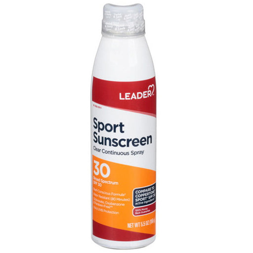 Sport Sunscreen SPF 30 Continuous Spray Clear 5.5 oz