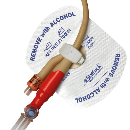 Statlock Foley Catheter Stabilization Device with Tricot Anchor Pad Adult