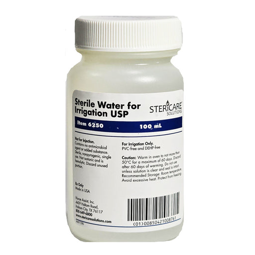 Sterile Water for Irrigation by Nurse Assis 6250