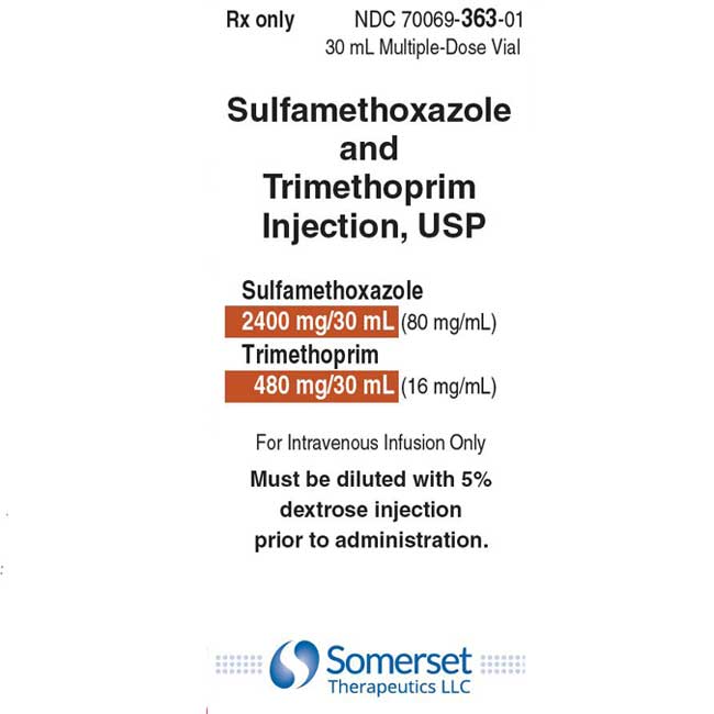 Sulfamethoxazole And Trimethoprim Injection Multiple-Dose ...