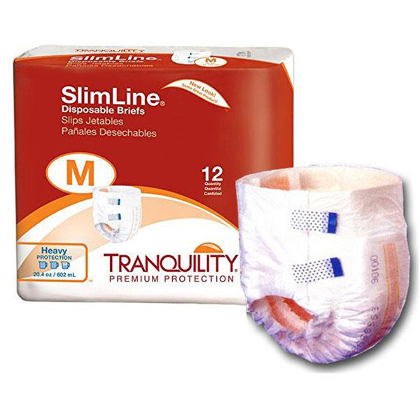 Tranquility Slimline Disposable Adult Briefs — Mountainside