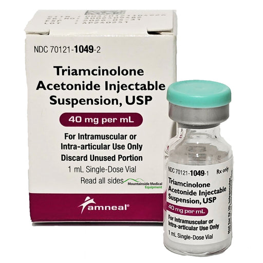 Triamcinolone Acetonide Injection Suspension 40 mg Amneal Pharma 70121-1049-02