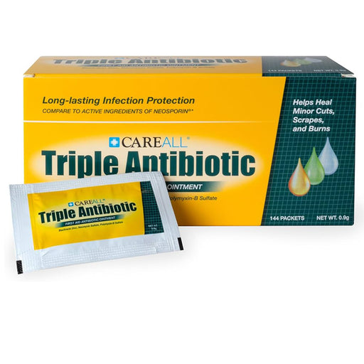 Triple Antibiotic Ointment Packets 0.9 gram 144 Box