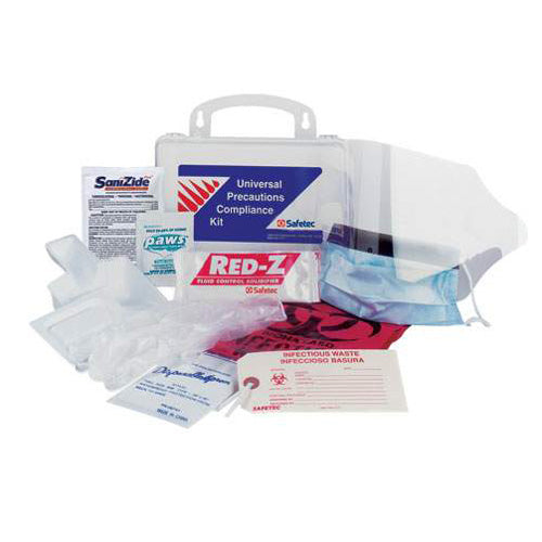 Universal Precautions Compliance Kit with Mountable Hard Case by Safetec 17102