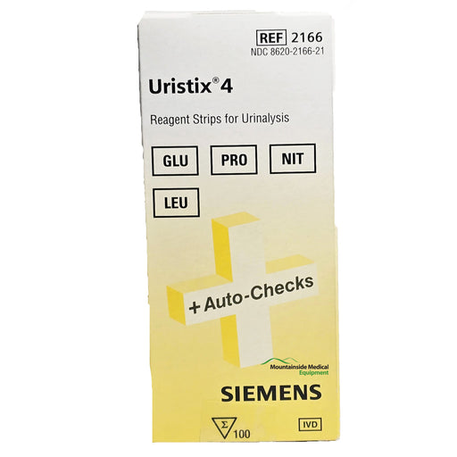 Uristix 4 Reagent Strips For Urinalysis by Siemens 2166