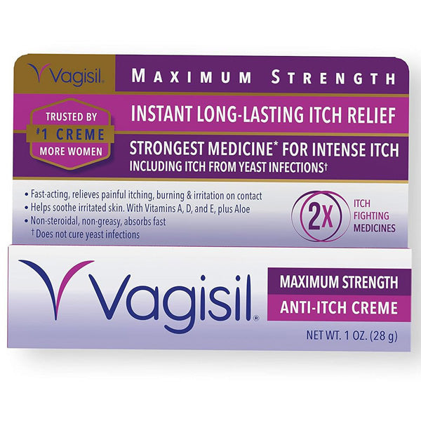 Vagisil Anti-Itch Cream Maximum Strength Formula