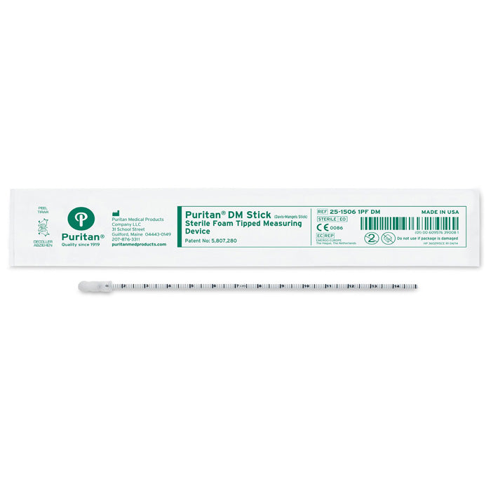 Wound Measuring Device Foam Tip with Graduated Measurement Scale for accurate wound assessment and patient care in medical settings.