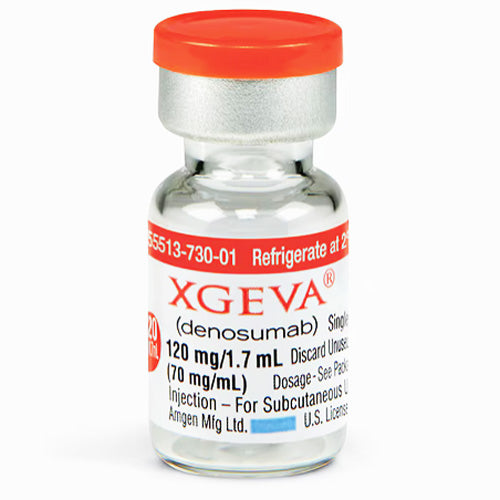 Xgeva Denosumab Injection Vial 120 mg/1.7 mL (70 mg/mL) Single-Dose Vial by Amgen