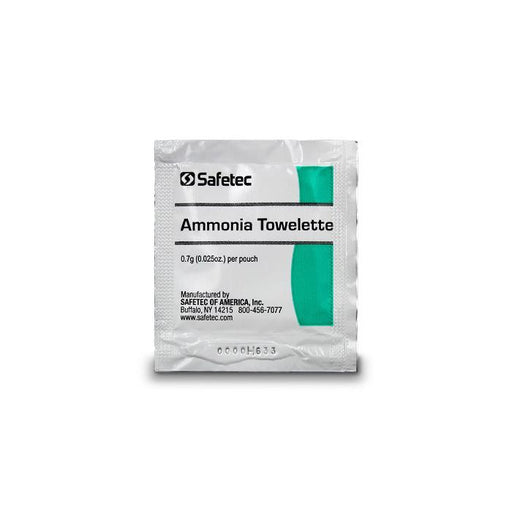 Ammonia Stimulant Smelling Salts Towelettes 10/box for immediate alertness and enhanced athletic performance.